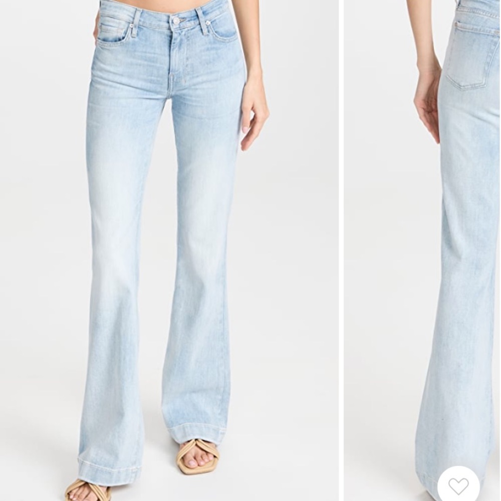 NWT 7 For All Mankind Seven Dojo light Blue Jeans